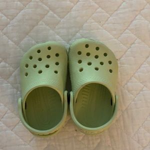 Green crocs